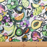 Cotton 60 Twin Jersey Inkjet-printed Fabric - Fruit - nomura tailor