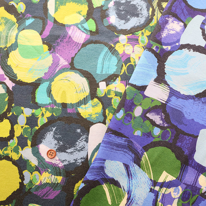 Cotton 60 Twin Jersey Inkjet-printed Fabric - Dot - nomura tailor