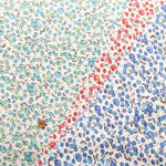 Silket UV-treated Cotton High-twist Ribbed Knit Print Fabric -  Apples and Cherries - nomura tailor
