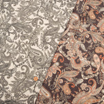 Polyester Knit Inkjet Printed Fabric - Paisley - nomura tailor
