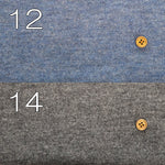 Feather Curl Compressed Knit Fabric - Plain