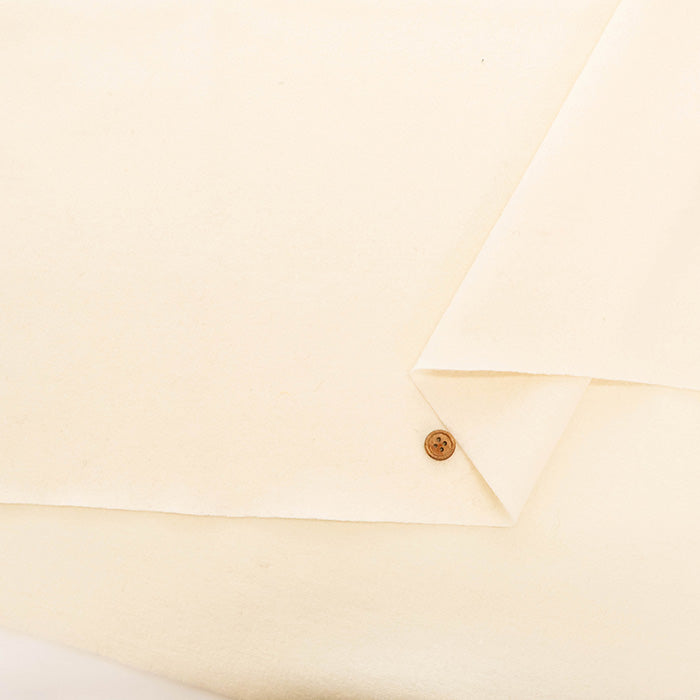 Feather Curl Compressed Knit Fabric - Plain