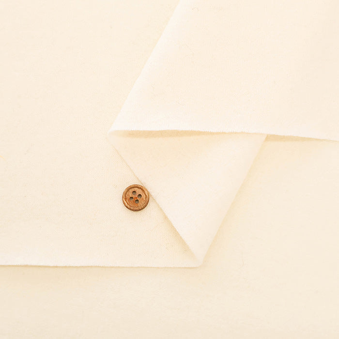 Feather Curl Compressed Knit Fabric - Plain