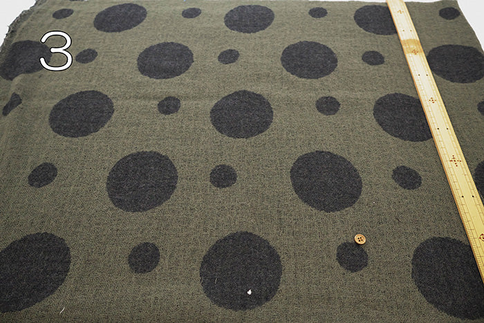 Wool Gauze Fablic - Dot