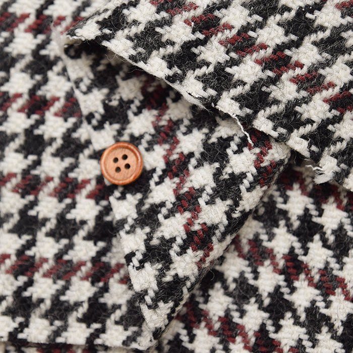 Yarn-Dyed Wool Check Fabric - nomura tailor