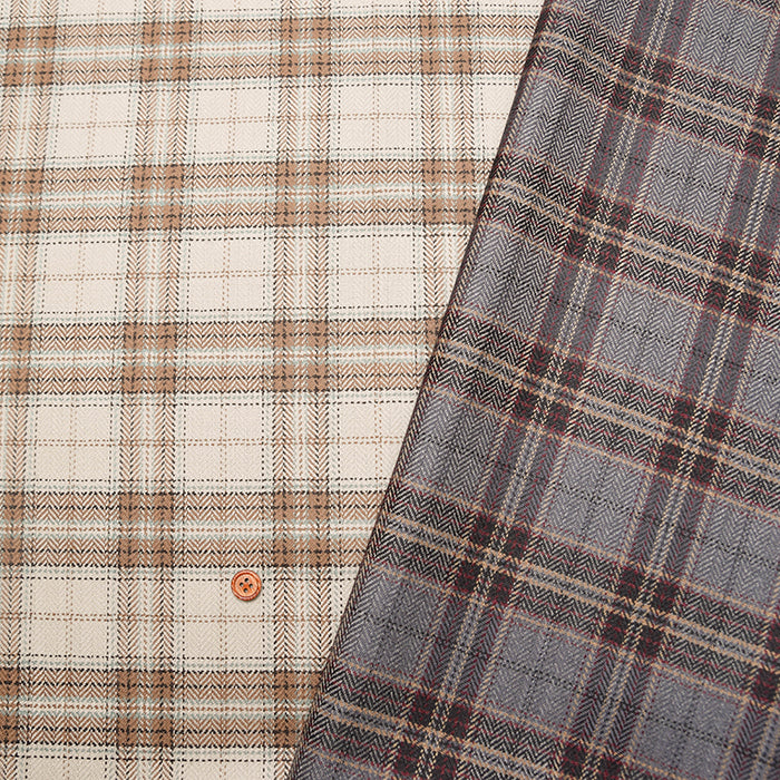 Winner’s Wool Fabric - Check - nomura tailor