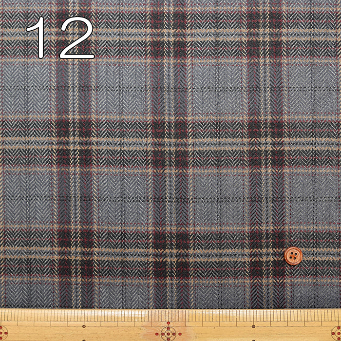 Winner’s Wool Fabric - Check - nomura tailor