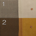 Heat Performer(Warm fleece lining) Fabric - Mini Check - nomura tailor