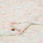 Pearl Fancy Tweed Fabric - nomura tailor