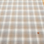 Washable Summer Wool Fabric - Check - nomura tailor