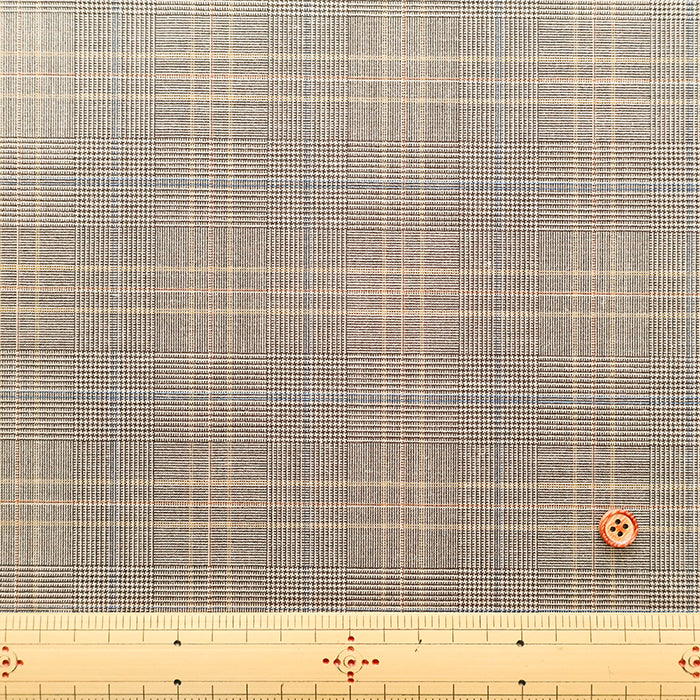 Washable Summer Wool Fabric - Check - nomura tailor