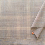 Washable Summer Wool Fabric - Check - nomura tailor