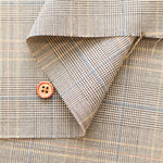 Washable Summer Wool Fabric - Check - nomura tailor
