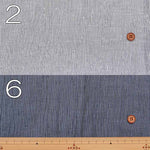 Yarn-dyed linen-washer fabric Stripe - nomura tailor