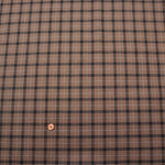 80 Twin Super 120 Washable Wool Fabric - Check - nomura tailor