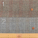 Wool Blend Fabric - Check - nomura tailor