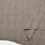 Wool Blend Fabric - Check - nomura tailor