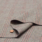 Wool Blend Fabric - Check - nomura tailor