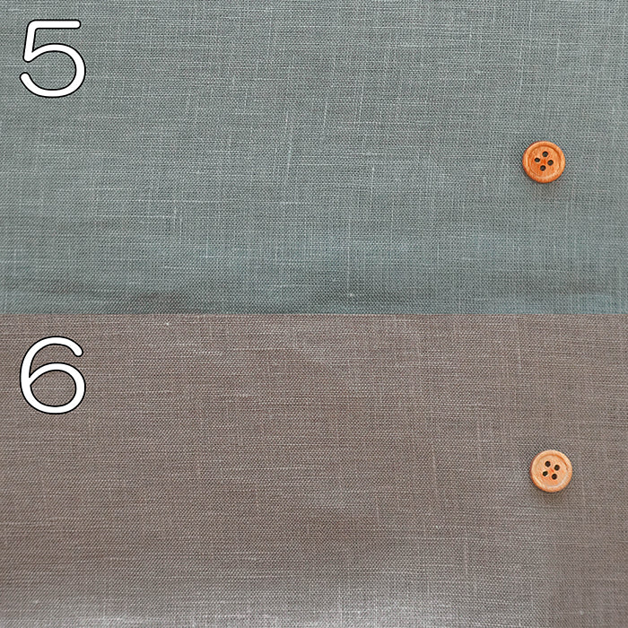 Linen Muslin Double Washer Fabric - Plain - nomura tailor