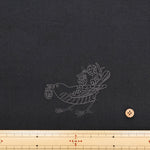Made in China Cotton Viyella Embroidered Fabric - Bird - nomura tailor