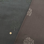 Made in China Cotton Viyella Embroidered Fabric - Forest - nomura tailor