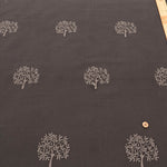 Made in China Cotton Viyella Embroidered Fabric - Forest - nomura tailor