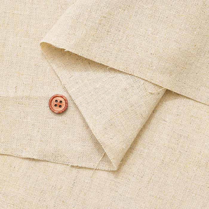 Linen Canvas Fabric - Solid - nomura tailor