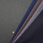Recycled Wool Melange Fabric - Plain - nomura tailor
