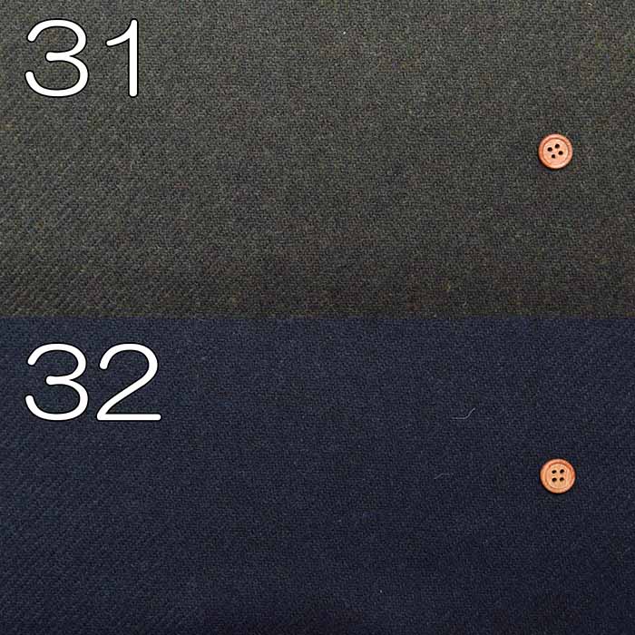 Recycled Wool Melange Fabric - Plain - nomura tailor