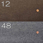 Recycled Wool Melange Fabric - Plain - nomura tailor