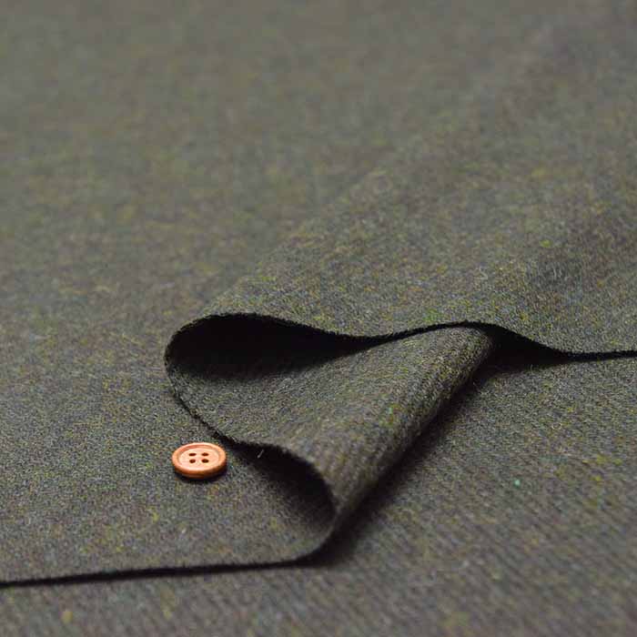 Recycled Wool Melange Fabric - Plain - nomura tailor