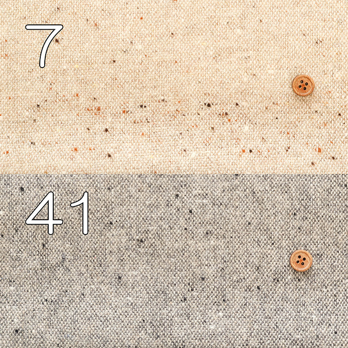 Recycled Wool Napped Tweed Fabric - nomura tailor