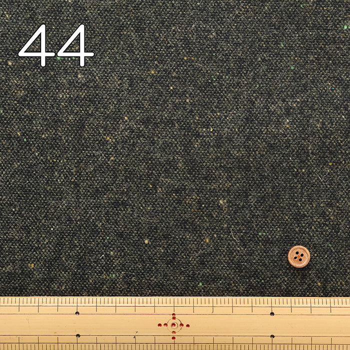 Recycled Wool Napped Tweed Fabric - nomura tailor