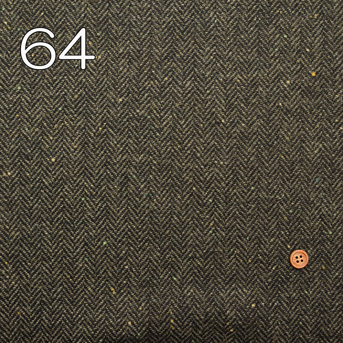 Recycled Wool Fabric - Wool Herringbone - nomura tailor