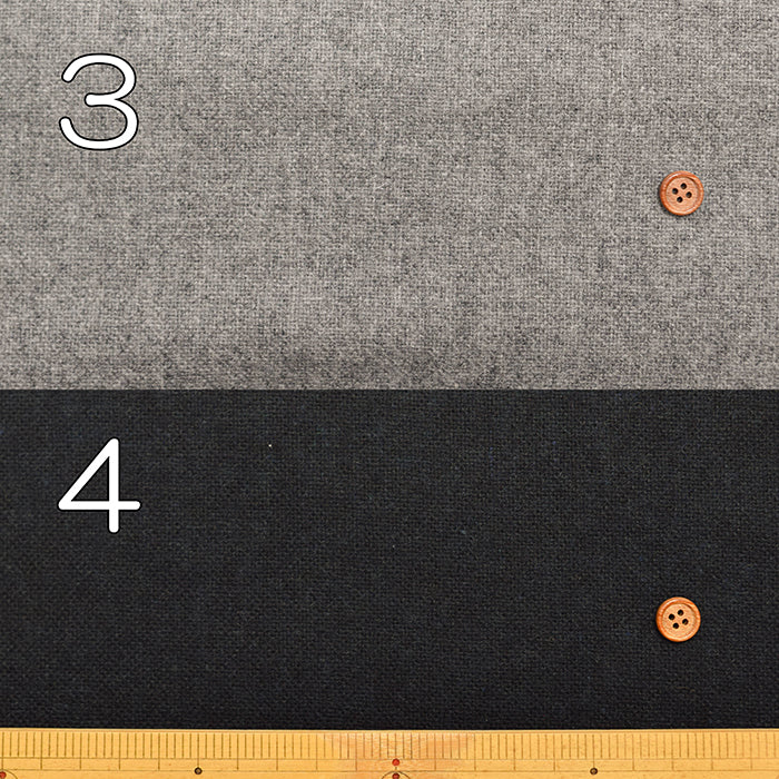Recycled Wool Etamine Fabric- Plain - nomura tailor