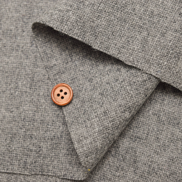 Recycled Wool Etamine Fabric- Plain - nomura tailor