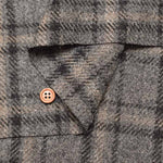 Recycled Wool Tweed Fabric - Check Pattern - nomura tailor