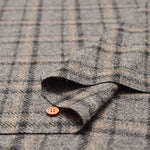 Recycled Wool Tweed Fabric - Check Pattern - nomura tailor