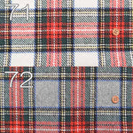 Recycled Wool Tweed Fabric - Check Pattern - nomura tailor