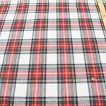 Recycled Wool Tweed Fabric - Check Pattern - nomura tailor