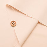 Naturemia Polyester Natural Stretch Fabric - Plain - nomura tailor