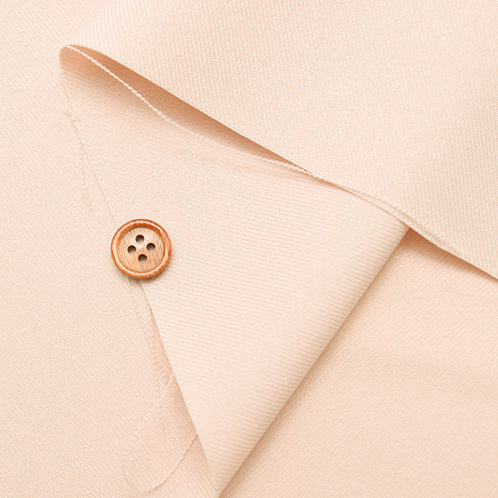Naturemia Polyester Natural Stretch Fabric - Plain - nomura tailor