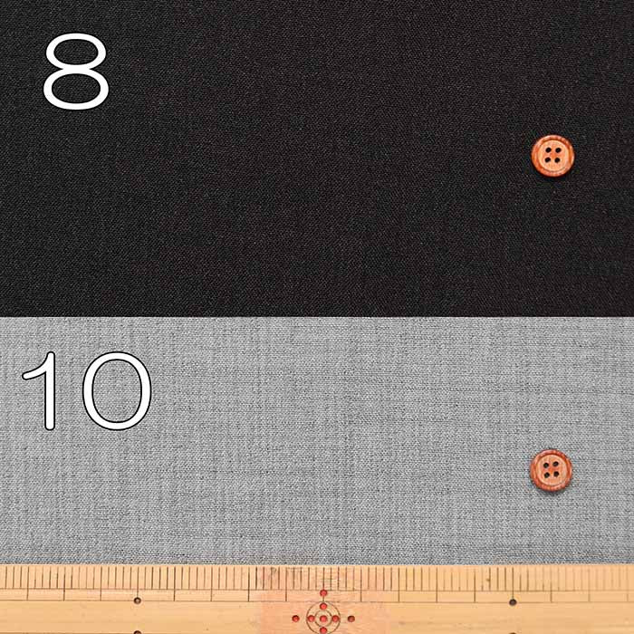 Water-Absorbent and Quick-Drying - Polyester Linen-Like Linen Chambray Stretch Fabric - nomura tailor