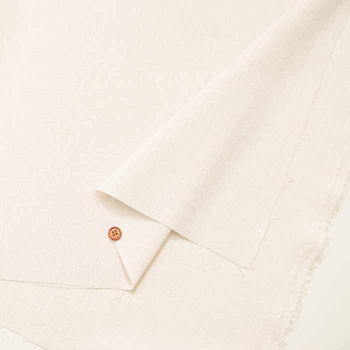 Water-Absorbent and Quick-Drying - Polyester Linen-Like Linen Chambray Stretch Fabric - nomura tailor