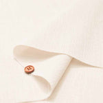 Water-Absorbent and Quick-Drying - Polyester Linen-Like Linen Chambray Stretch Fabric - nomura tailor
