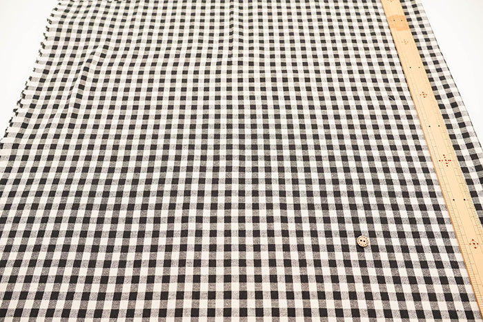 C/L 20s Yarn-dyed Washer Fabric - Check - nomura tailor