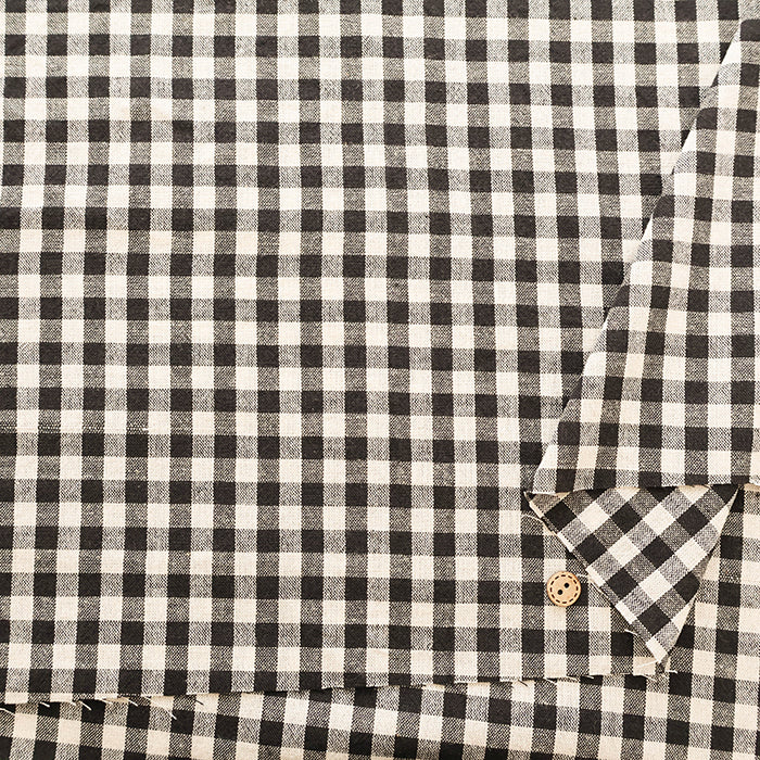 C/L 20s Yarn-dyed Washer Fabric - Check - nomura tailor