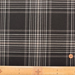 T/R Check Twill Stretch Fabric - nomura tailor