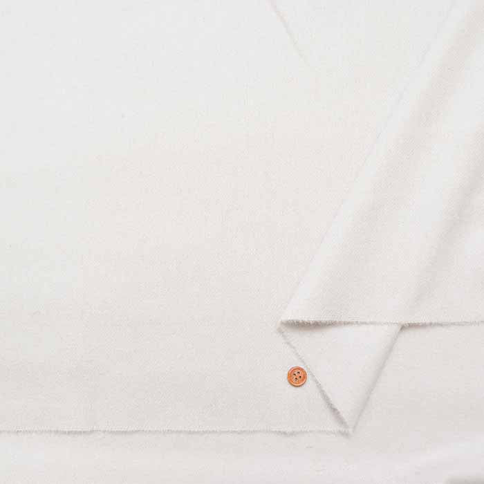 Lamb Wool Blend Premium Flannel Fabric - Plain - nomura tailor