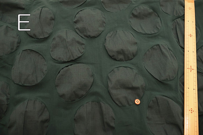 Cotton Nobility Ripple Fabric - Dot - nomura tailor
